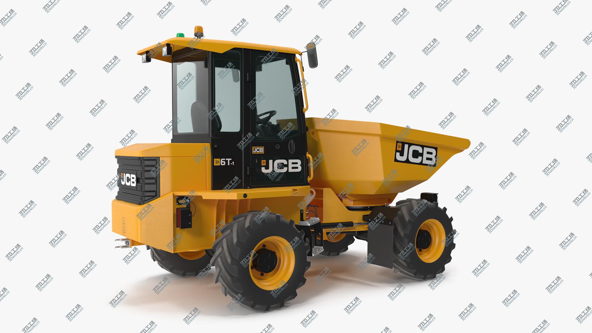 images/goods_img/202104093/3D JCB 6T-1 Cabbed Site Dumper Rigged/3.jpg